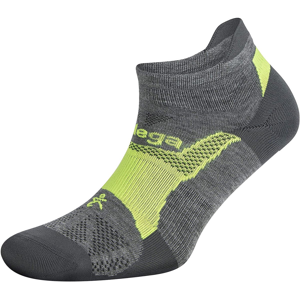 Balega Hidden Dry No Show Running Socks - Midgray/Fog - Forza Sports
