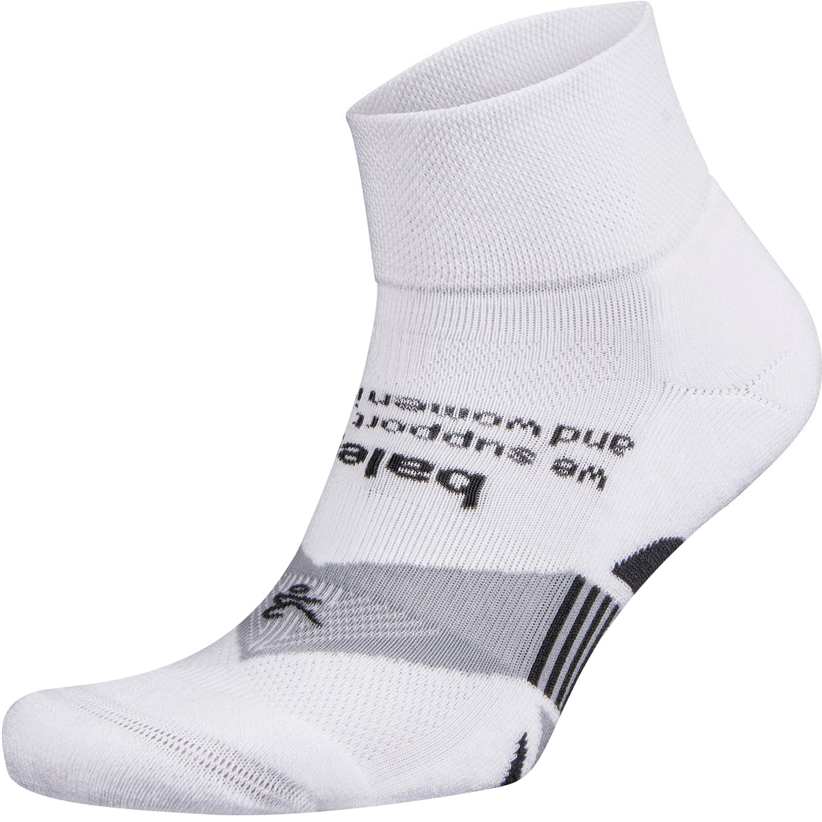 Balega Enduro Physical Training Quarter Running Socks - White - Forza Sports