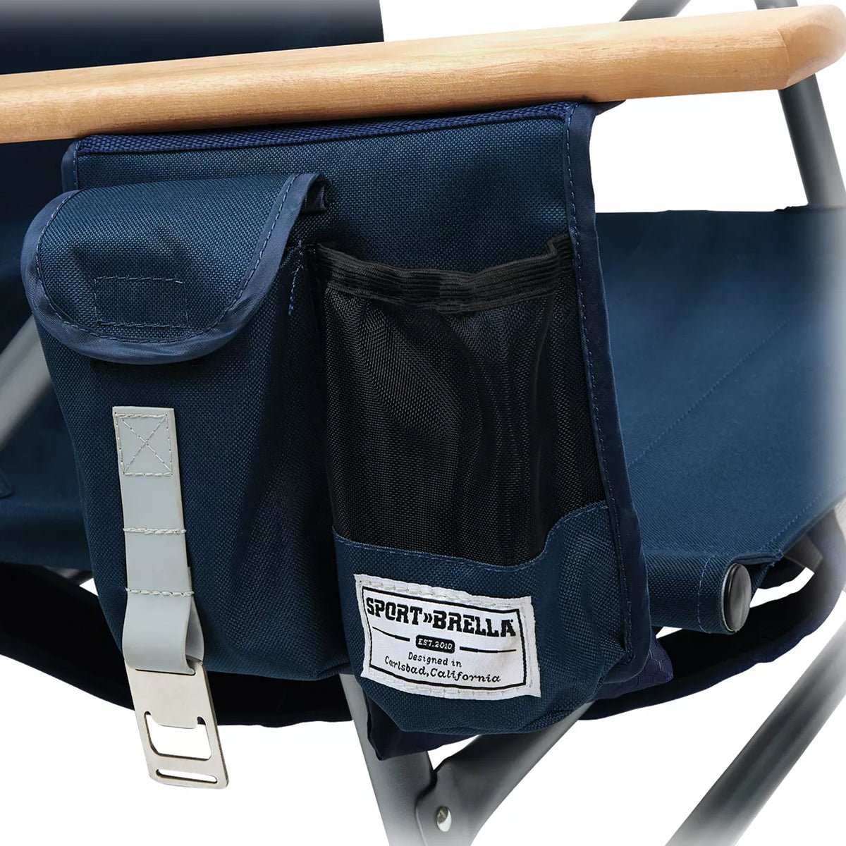 Sport - Brella SunSoul Folding Backpack Beach Chair - Navy - Forza Sports