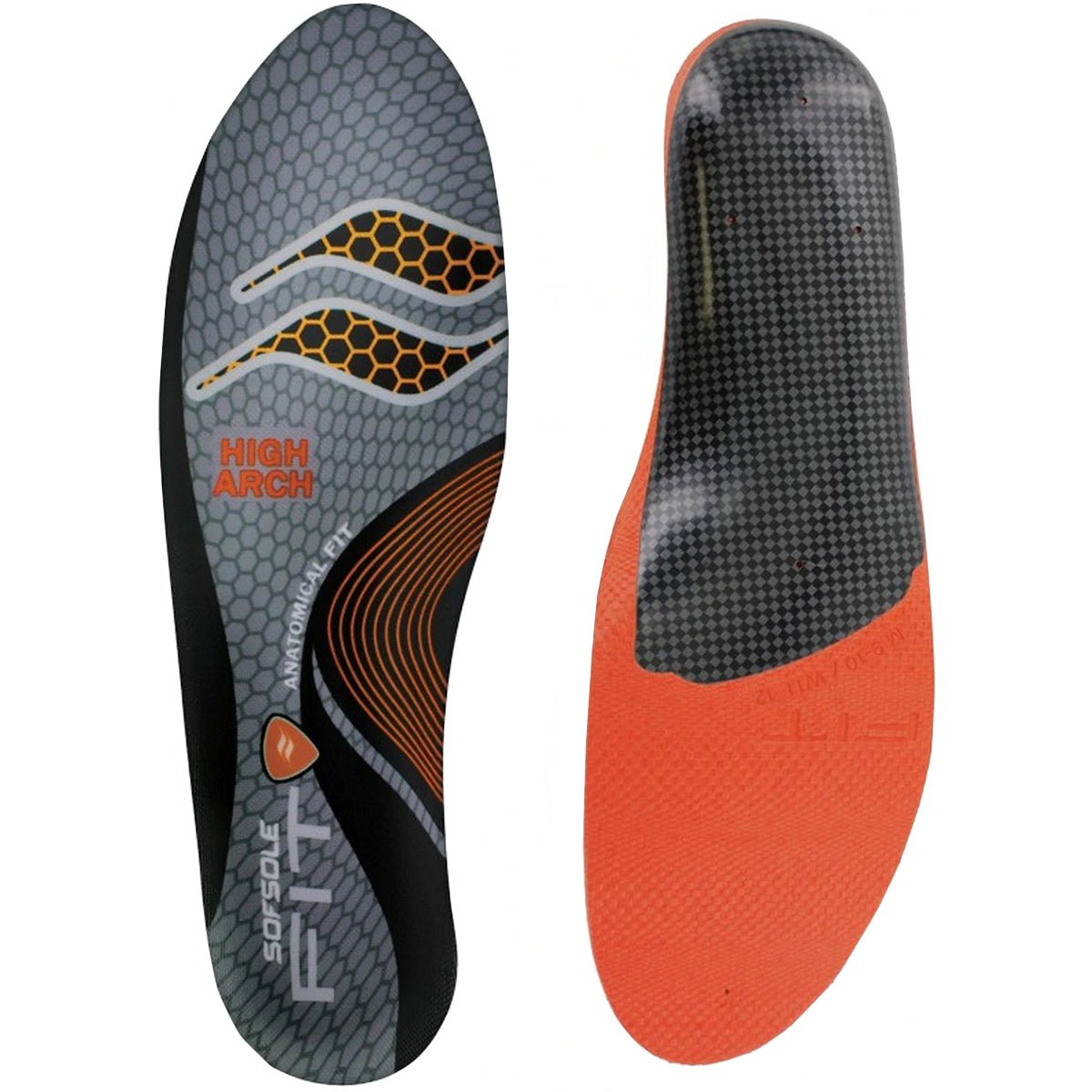 Sof Sole Fit Series High Arch Shoe Insoles - Forza Sports