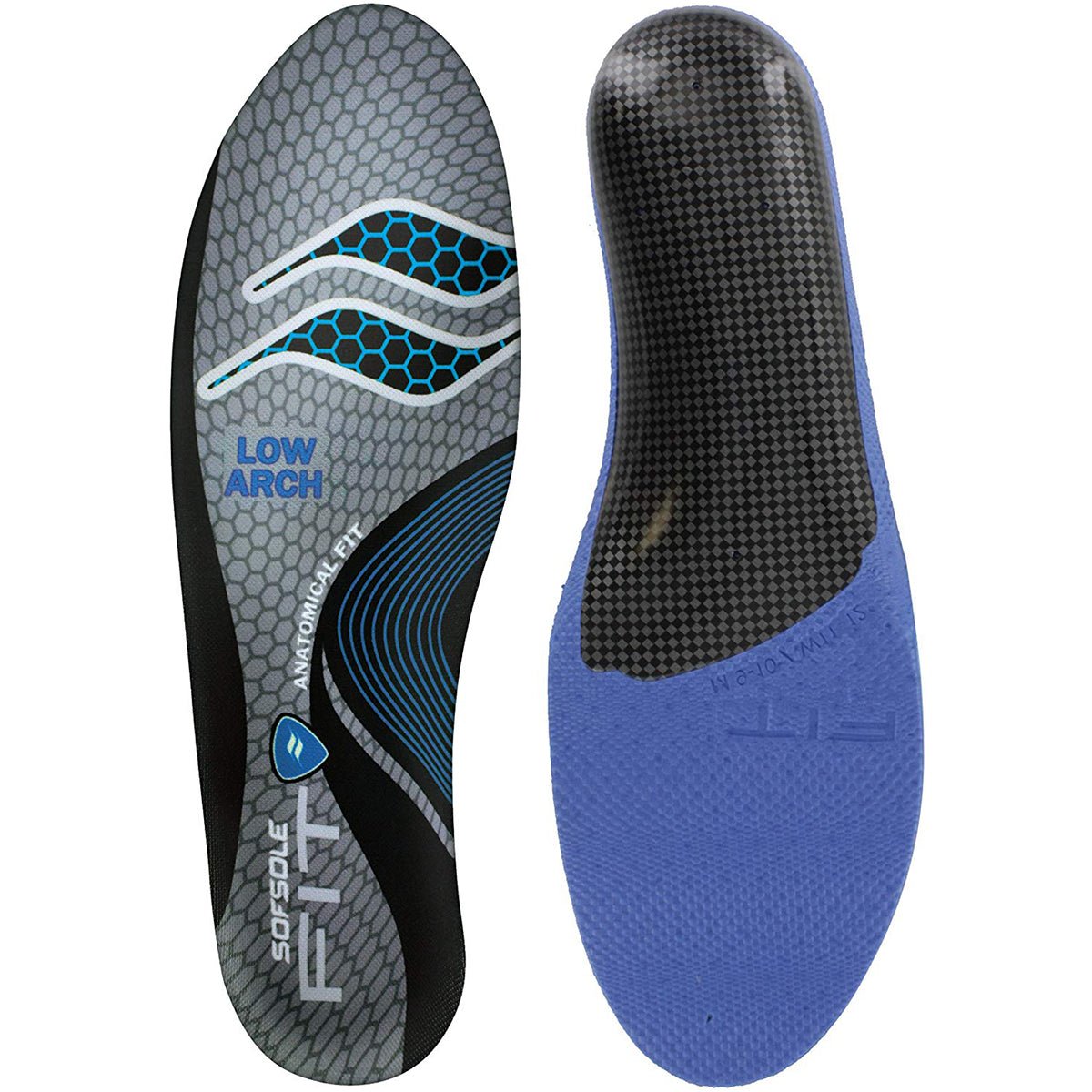 Sof Sole Fit Series Low Arch Shoe Insoles - Forza Sports