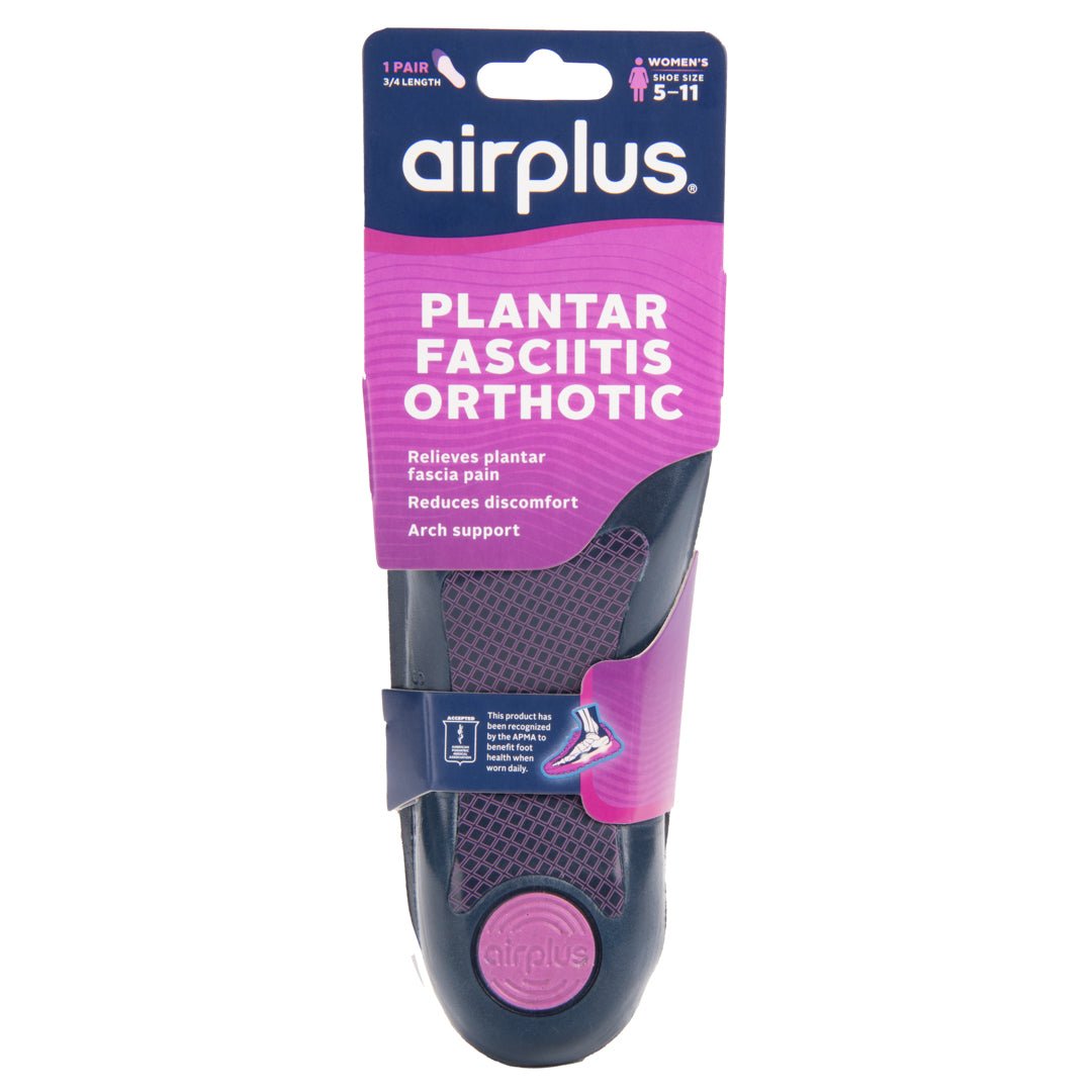 Airplus Plantar Fascia Orthotic Full Length Shoe Insoles - Forza Sports