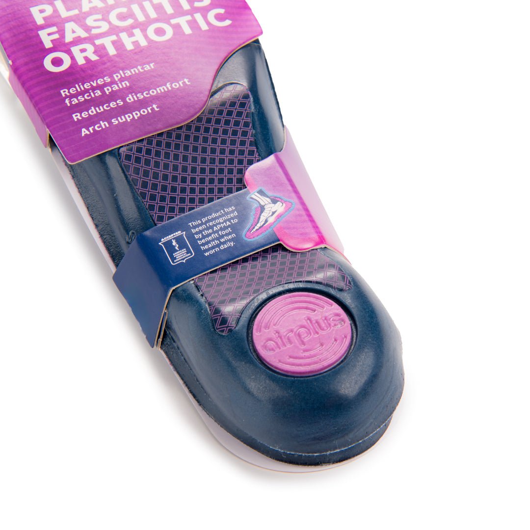 Airplus Plantar Fascia Orthotic Full Length Shoe Insoles - Forza Sports