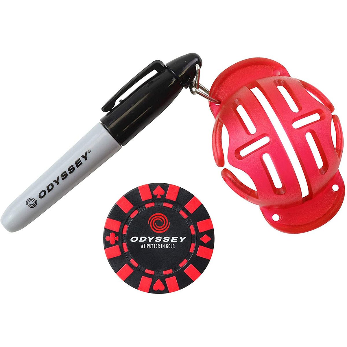 Odyssey Straight Shot Putt Alignment Golf Training Aid - Forza Sports