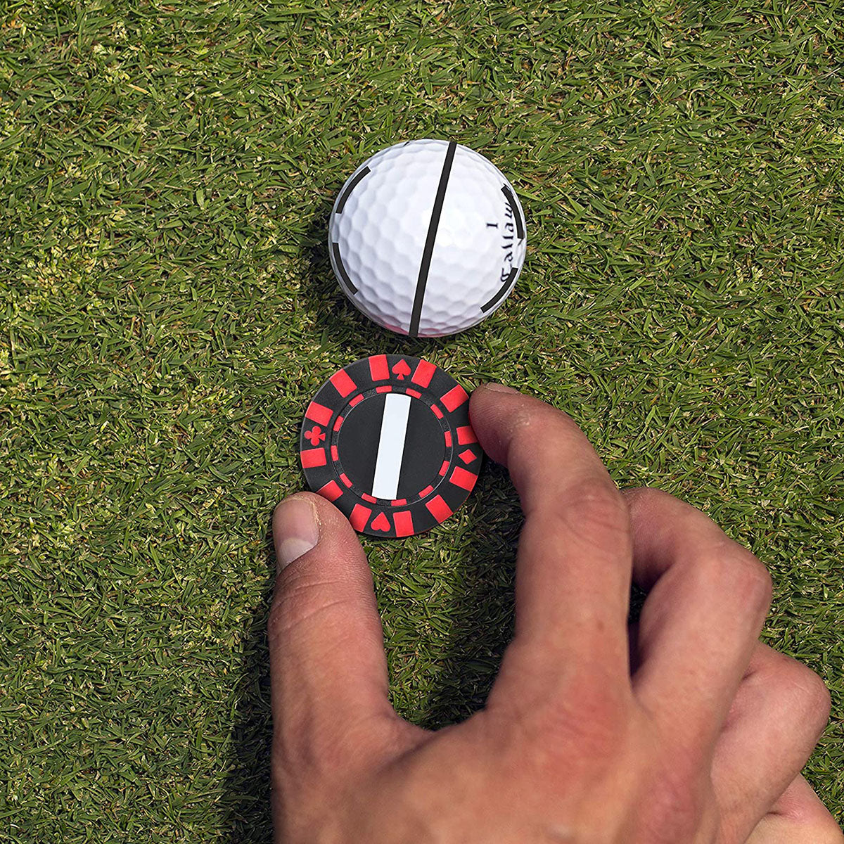 Odyssey Straight Shot Putt Alignment Golf Training Aid Odyssey