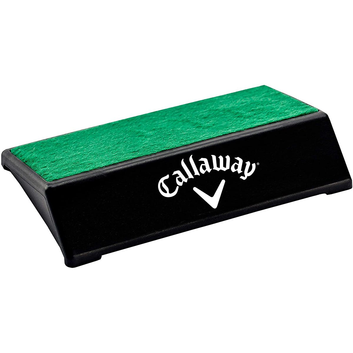 Callaway golf platform sand wedge with green sole on a white background