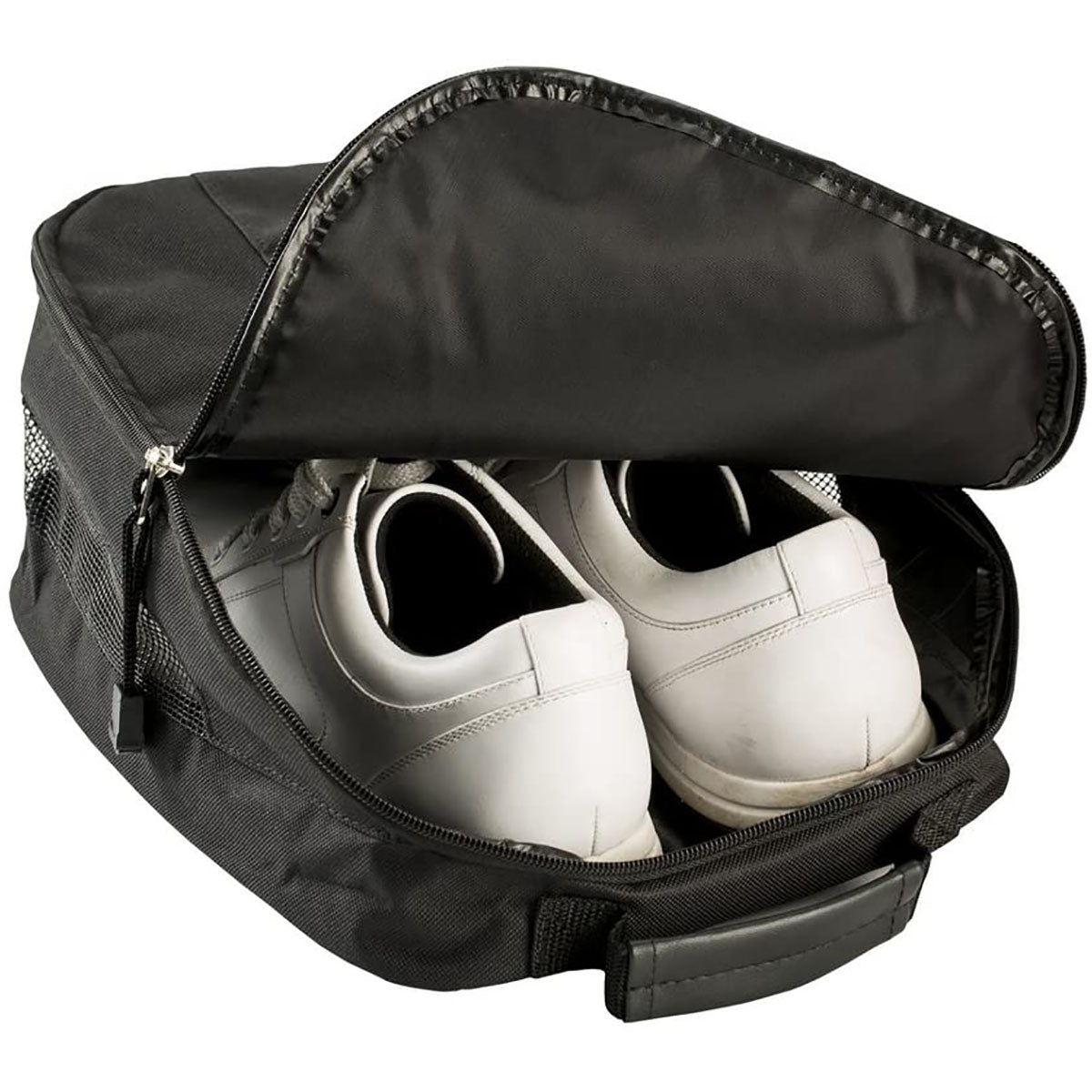 IZZO Golf Shoe and Accessories Storage Bag - Black - Forza Sports