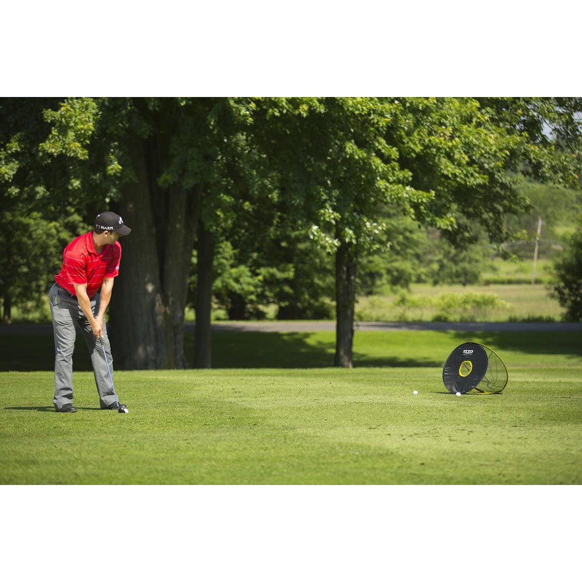 Izzo Golf Triple Chip Chipping Net Training Aid - Forza Sports