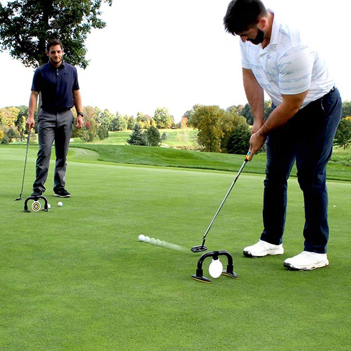Izzo Golf Sharp Shooter Putting Practice and Gaming Set - Forza Sports
