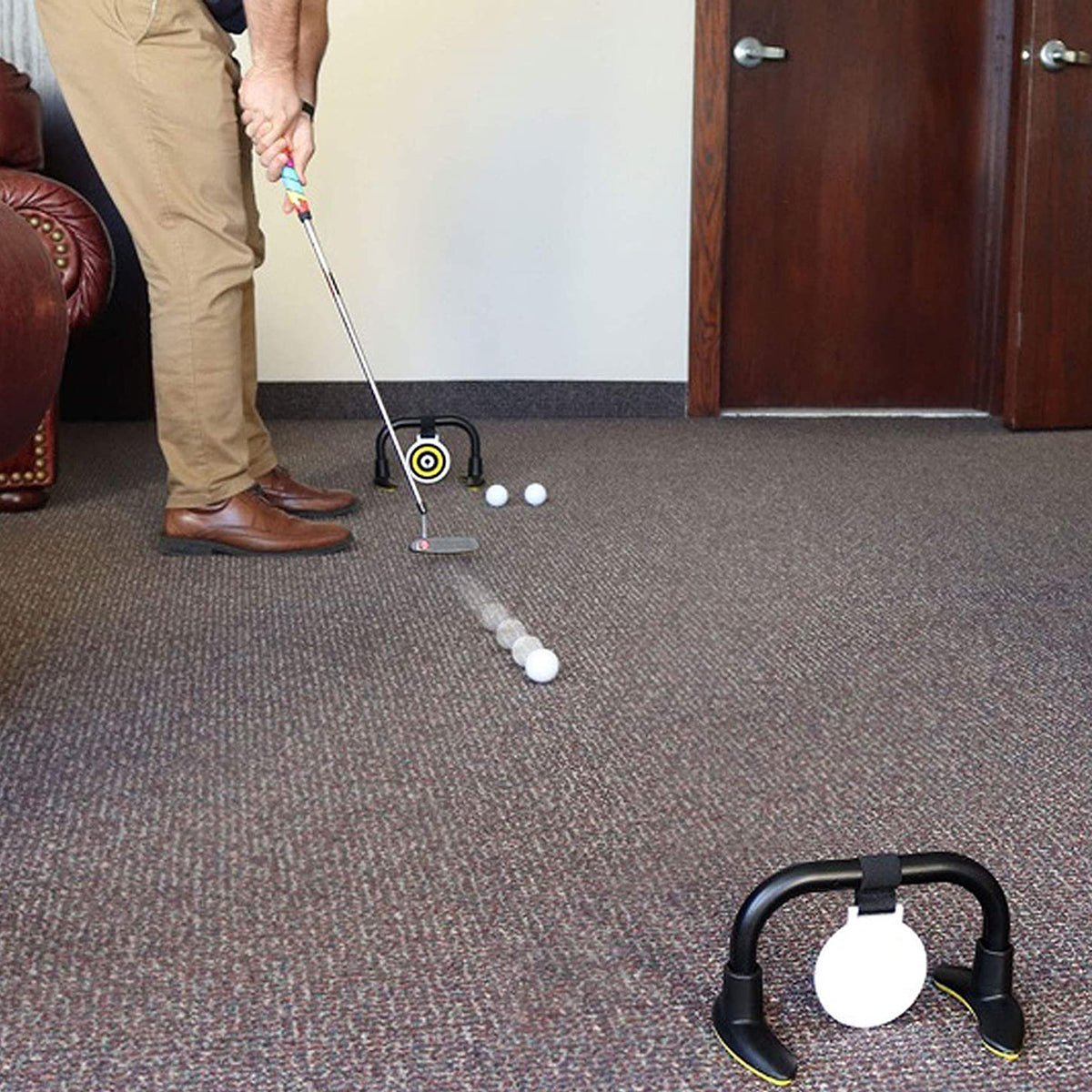 Izzo Golf Sharp Shooter Putting Practice and Gaming Set - Forza Sports