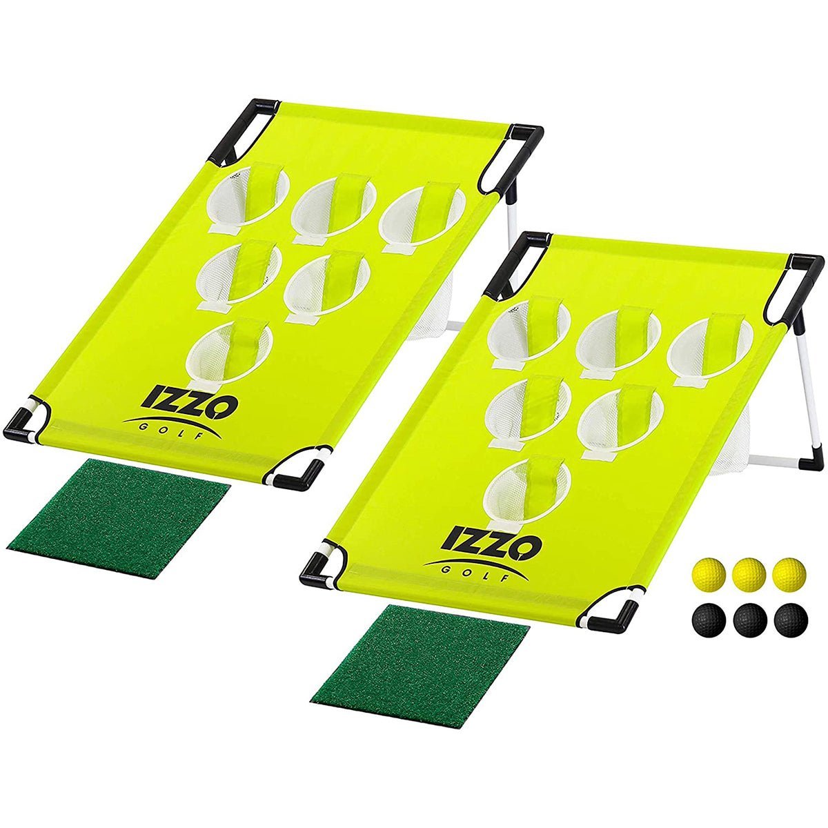 Izzo Golf Pong - Hole Chipping Practice and Gaming Set - Forza Sports