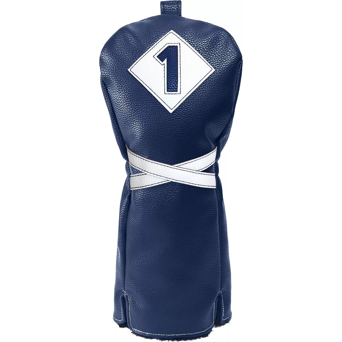 IZZO Premium Leather Golf Club Headcover - Navy - Forza Sports