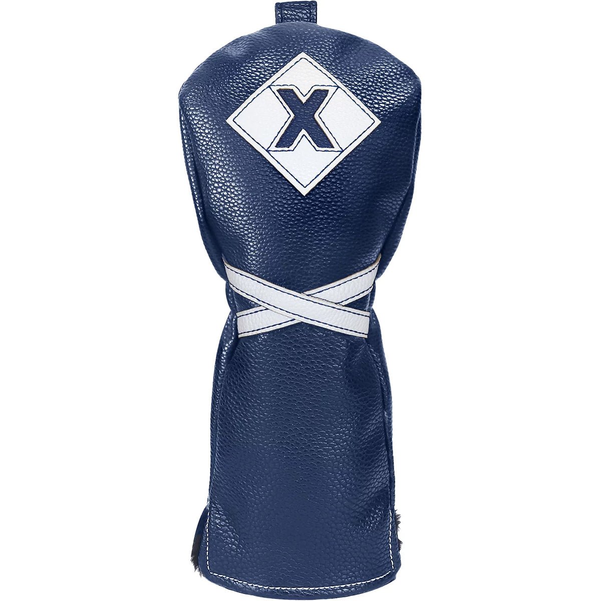 IZZO Premium Leather Golf Club Headcover - Navy - Forza Sports