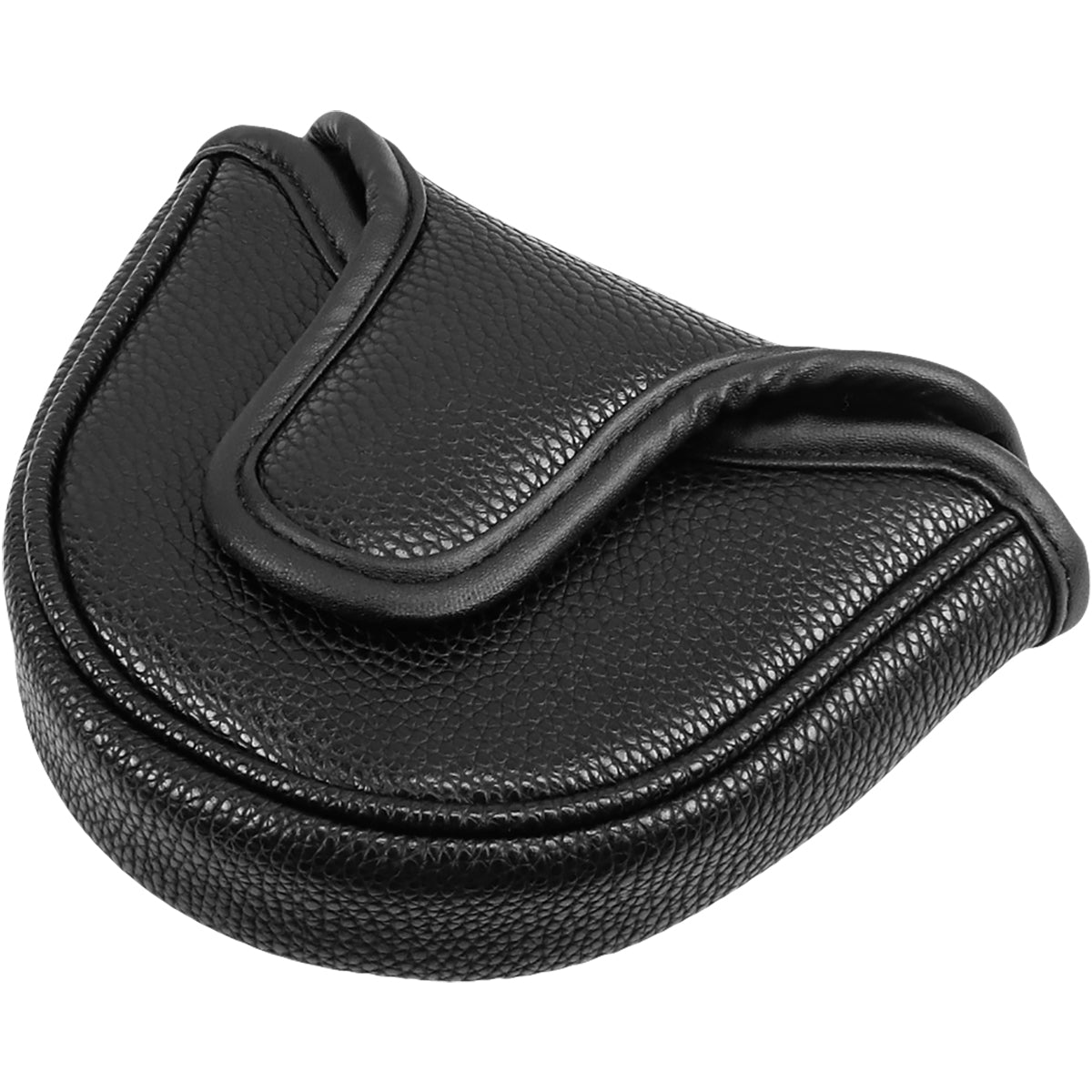 IZZO Premium Leather Golf Putter Headcover - Black - Forza Sports