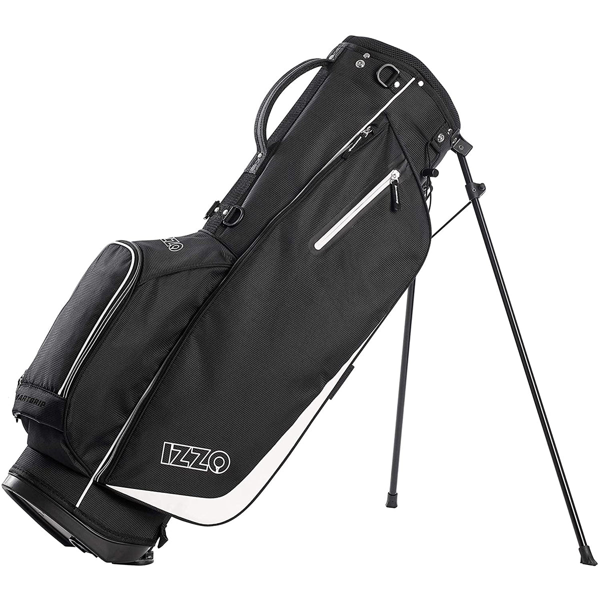 Izzo Golf Ultra-Lite Stand Bag - Black Izzo