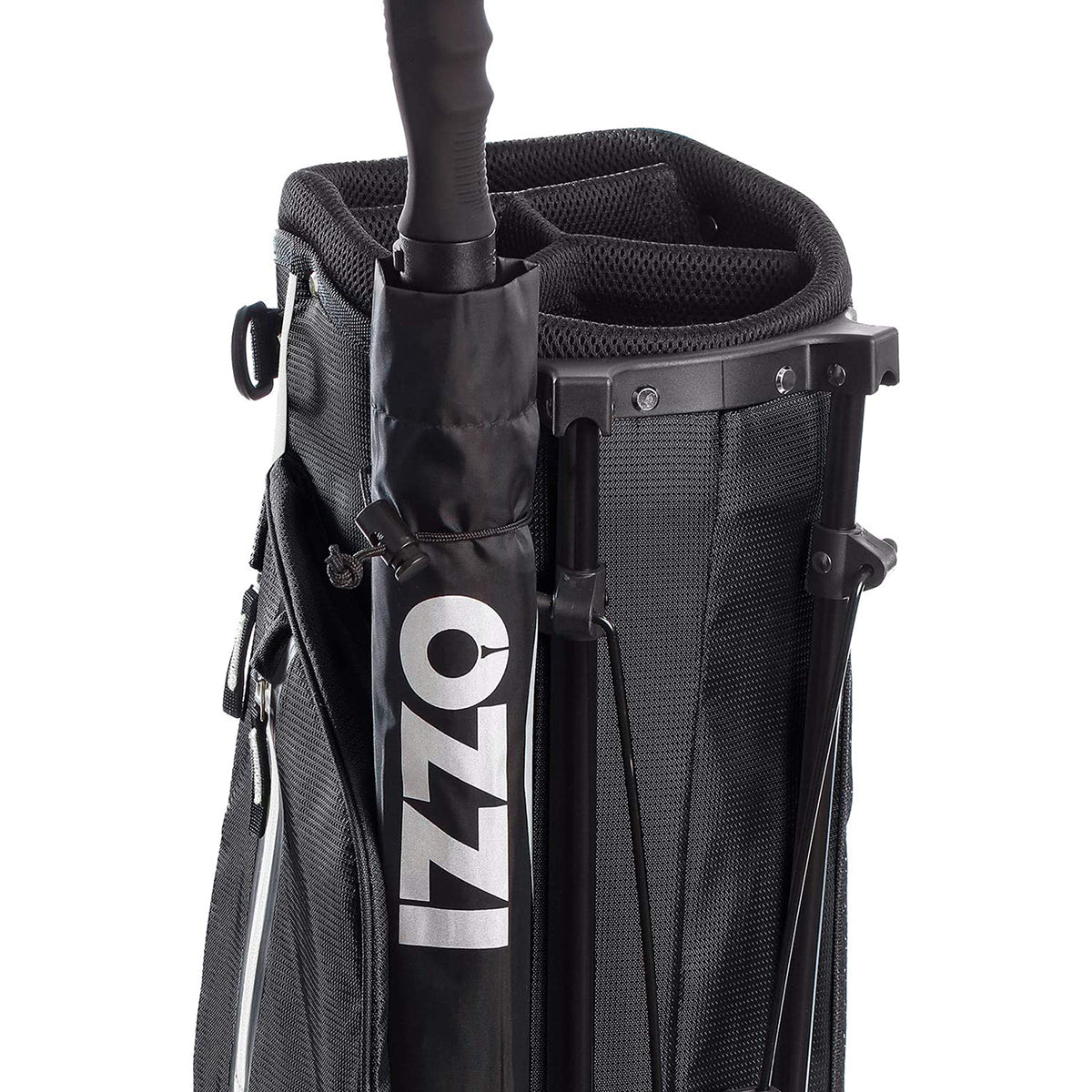 Izzo Golf Ultra - Lite Stand Bag - Black - Forza Sports