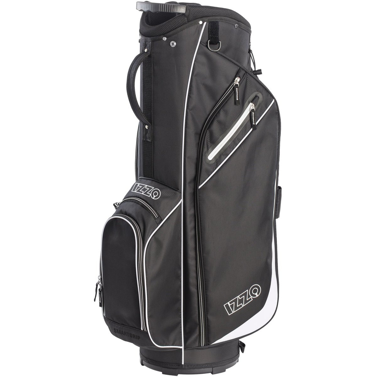 Izzo Golf Ultra - Lite Cart Bag - Black - Forza Sports