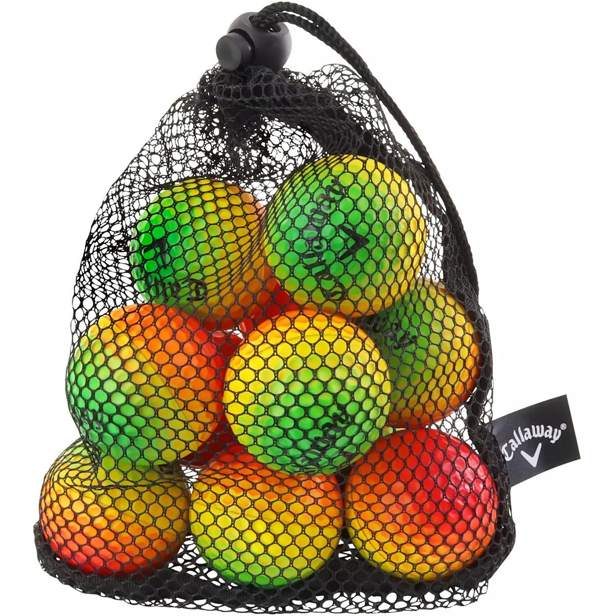 Callaway HX Soft Flight Practice Golf Balls - 9 - Pack - Multicolor - Forza Sports