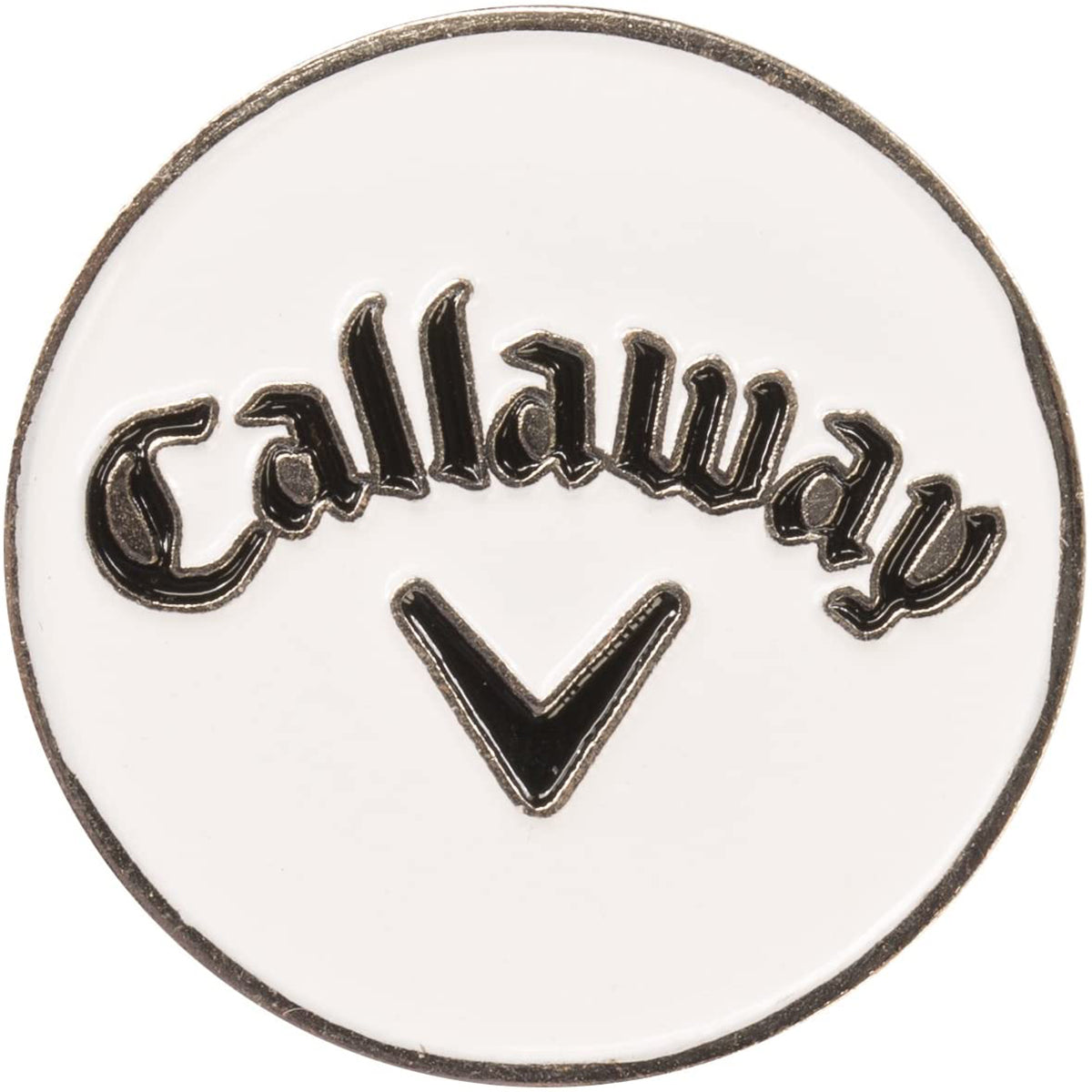 Callaway Golf Hat Clip and Ball Marker - Black/White Callaway
