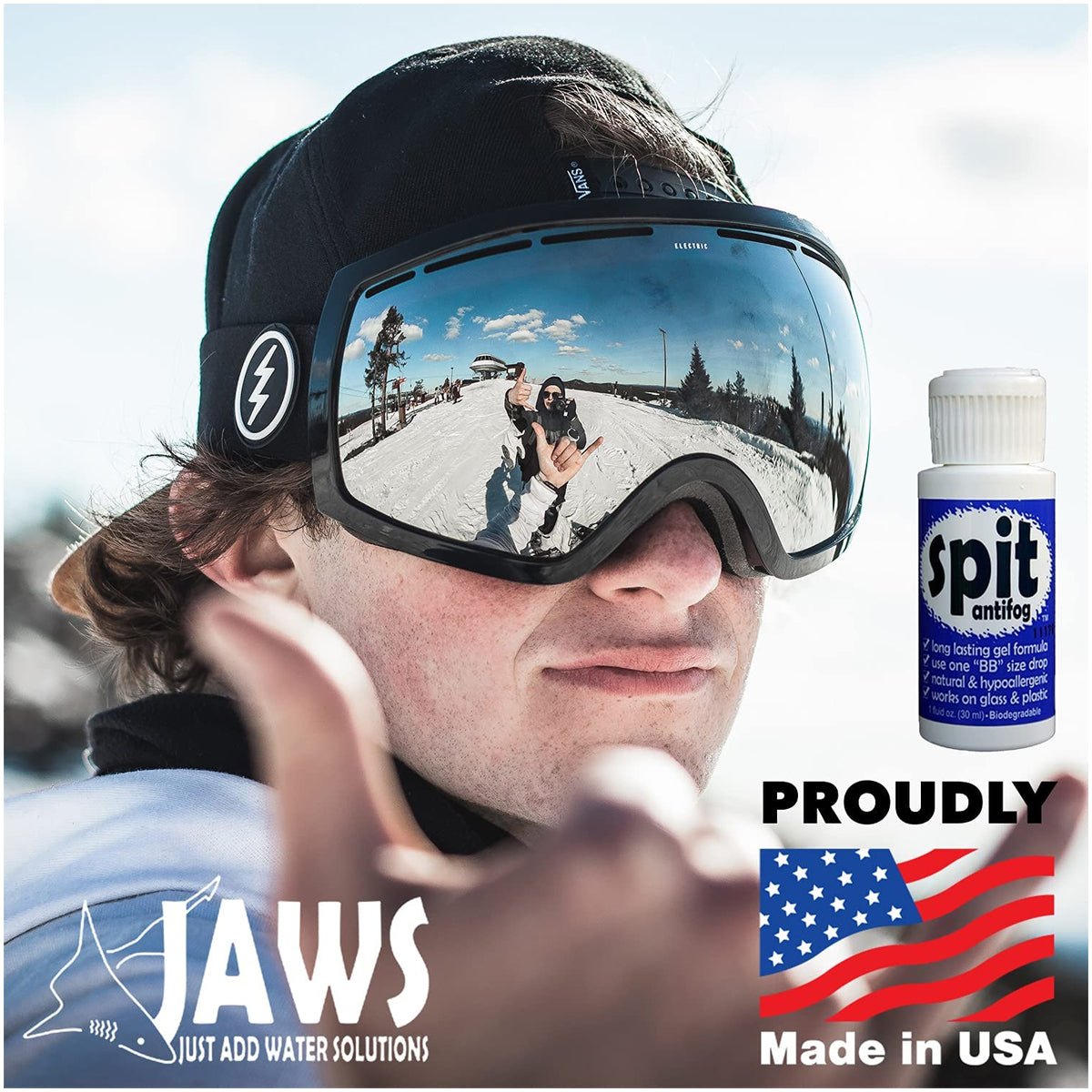JAWS 1 oz. Spit Antifog Lens Gel 6-Pack - Forza Sports