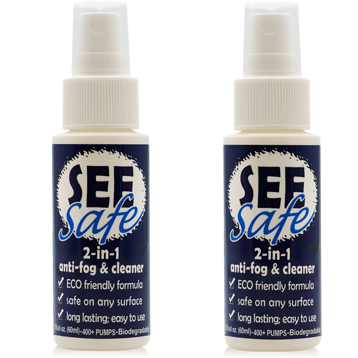 JAWS 2 oz. SeeSafe 2 - in - 1 Antifog and Cleaner Spray - Forza Sports
