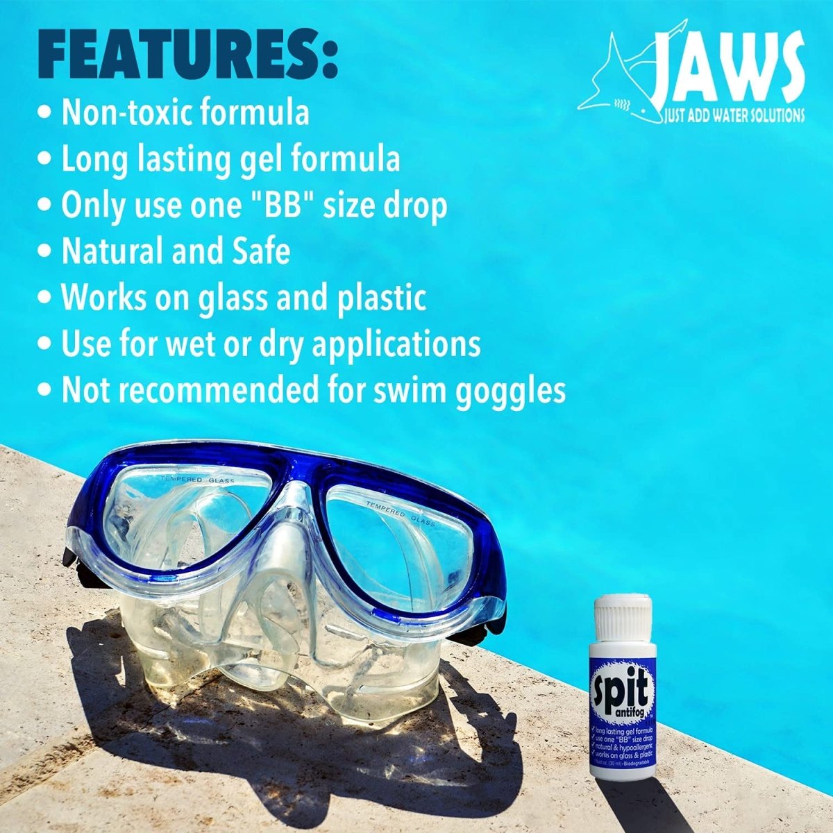 JAWS Scrub and Spit Combo Kit for Water Sports and Gear - Forza Sports