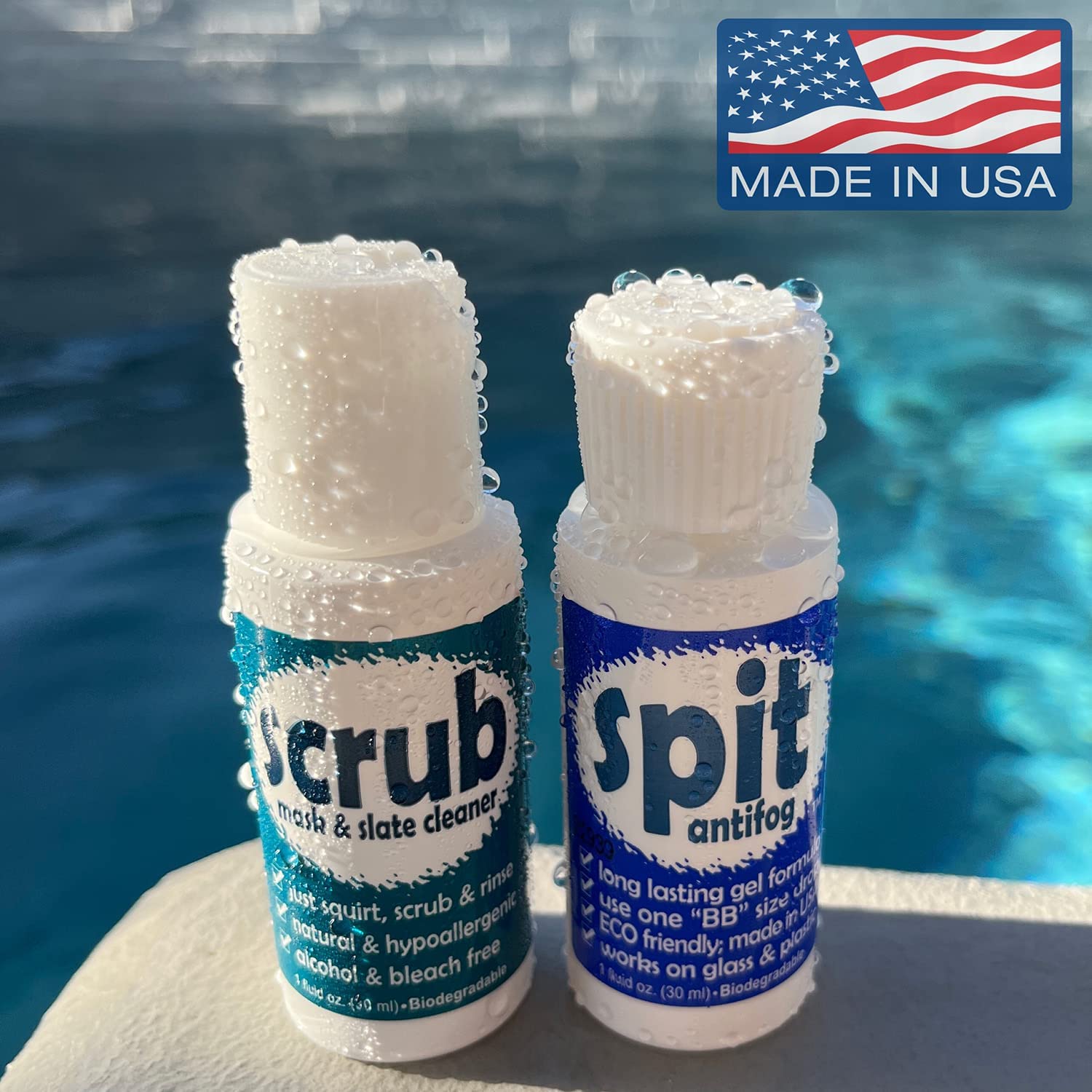JAWS Scrub and Spit Combo Kit for Water Sports and Gear - Forza Sports