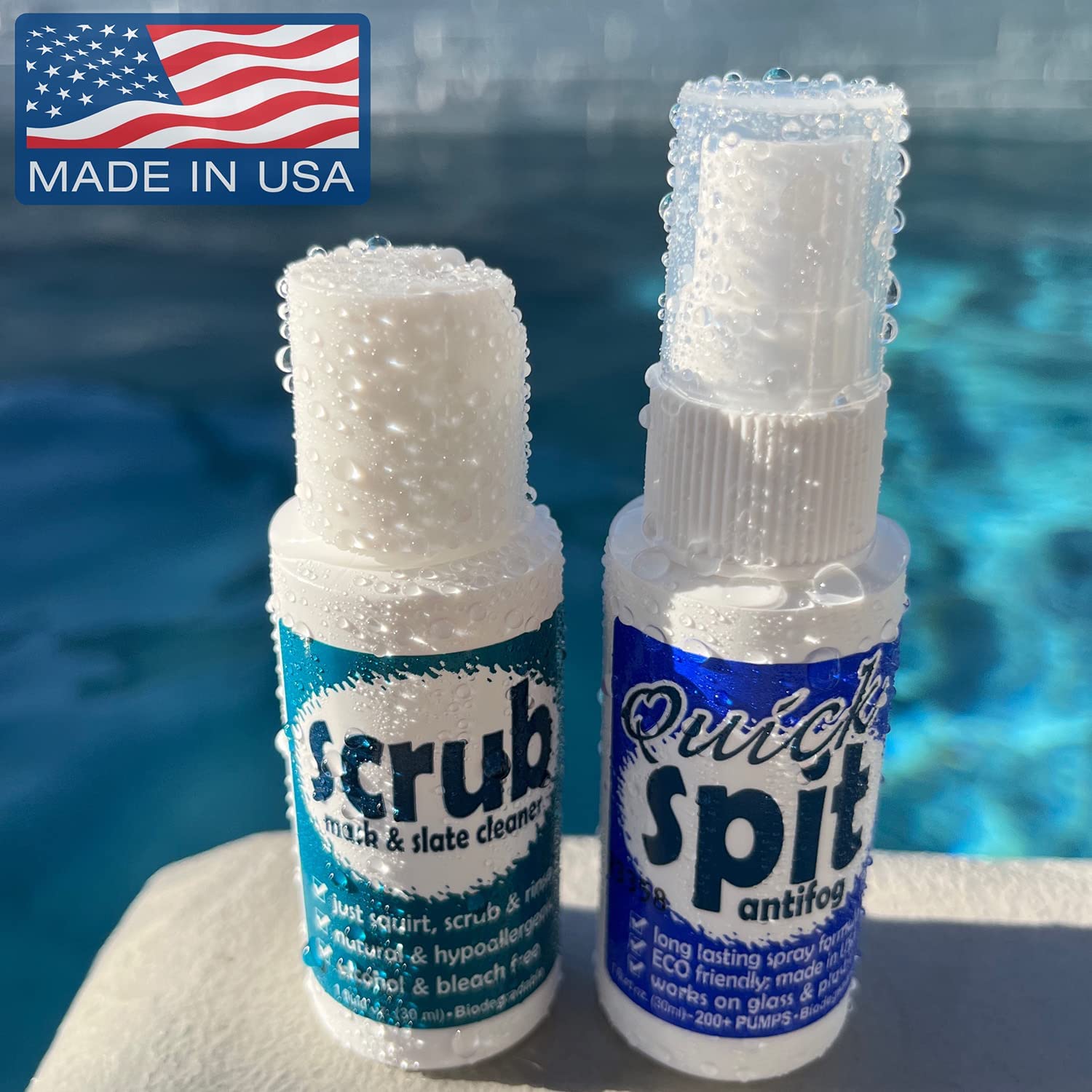 JAWS Scrub and Quick Spit Combo Kit for Water Sports and Gear - Forza Sports