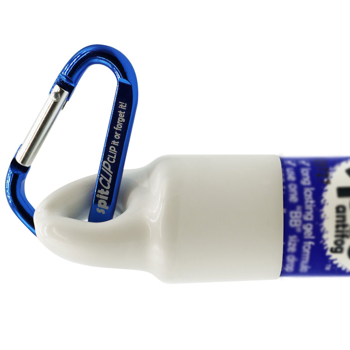 JAWS SpitClip Carabiner 1 oz. Bottle Retainer - Blue - Forza Sports