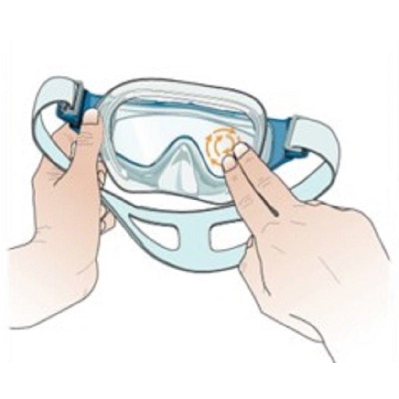 JAWS 1 oz. Quick Spit Antifog Spray with Microfiber Cloth - Forza Sports