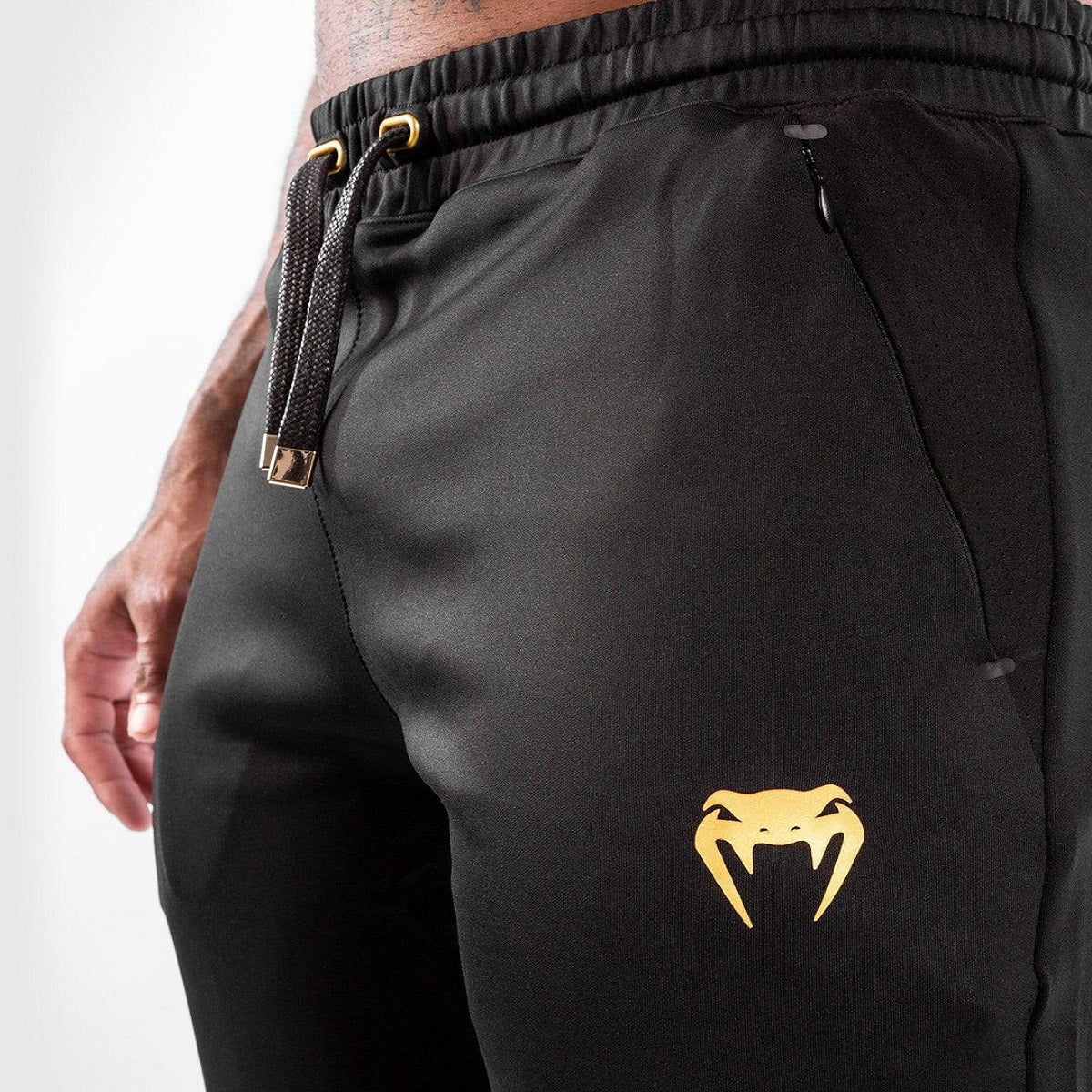 Venum UFC Authentic Fight Night Walkout Jogger Pants - Black/Gold - Forza Sports