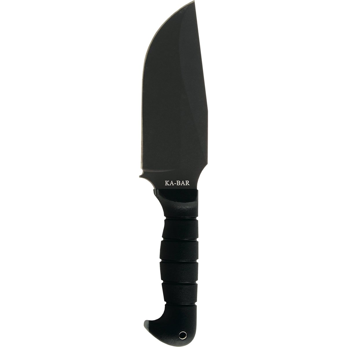 KA - BAR 6.75" Fixed Blade Heavy - Duty Warthog Knife w/ Sheath - Black - Forza Sports