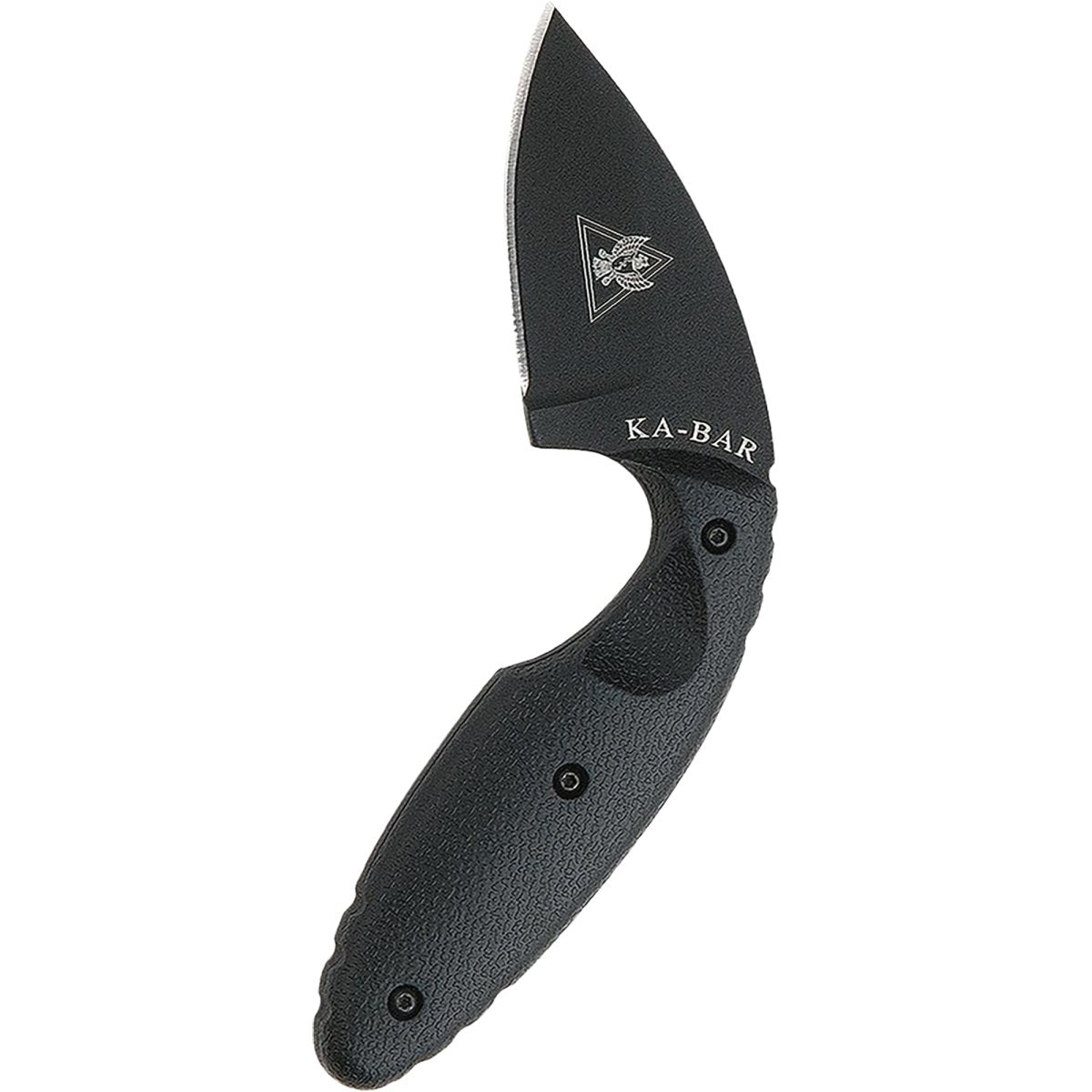 KA - BAR Original TDI Last Option Knife w/ Sheath and Belt Clip - Black - Forza Sports