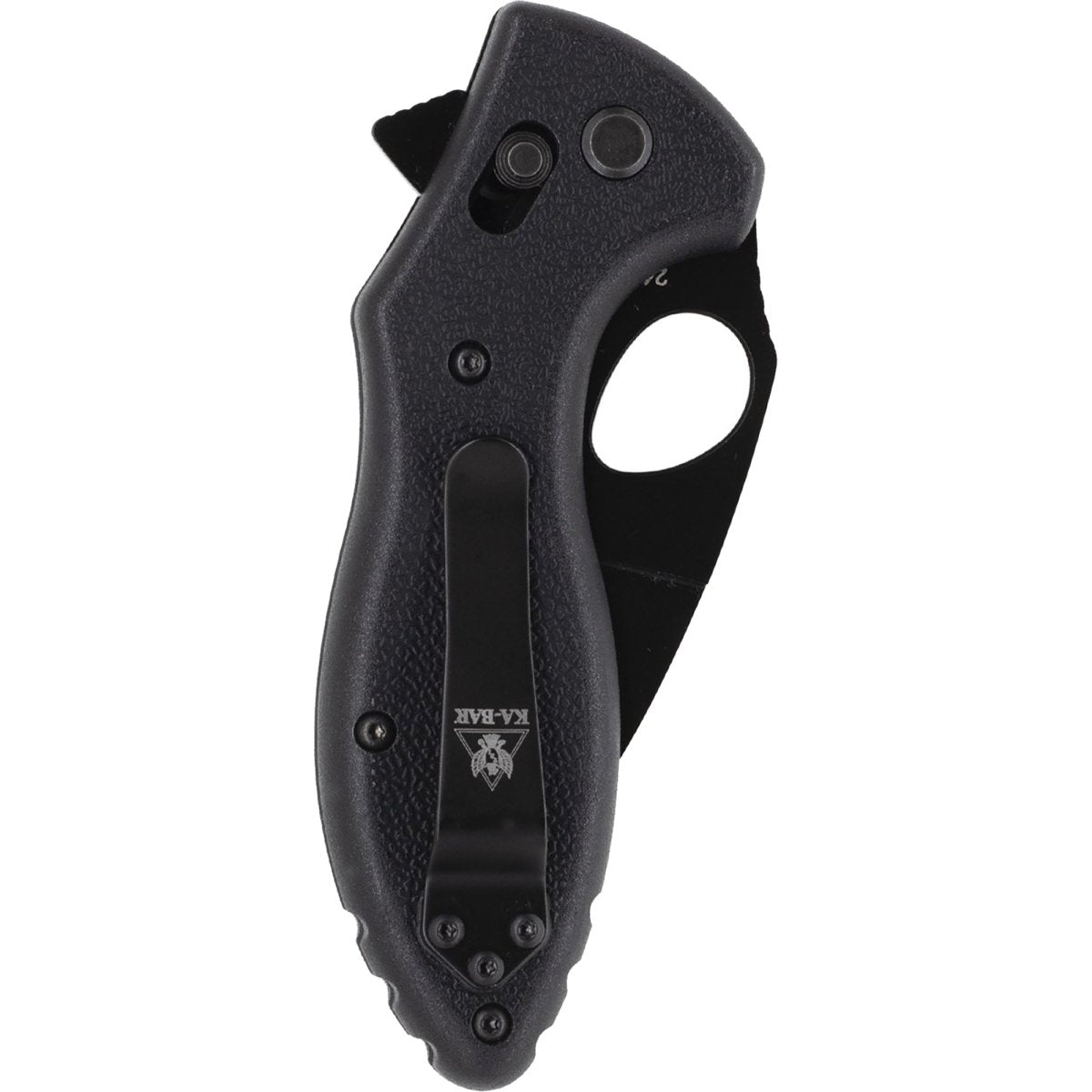 KA - BAR 3" Blade TDI Flipper Folder Knife - Black - Forza Sports