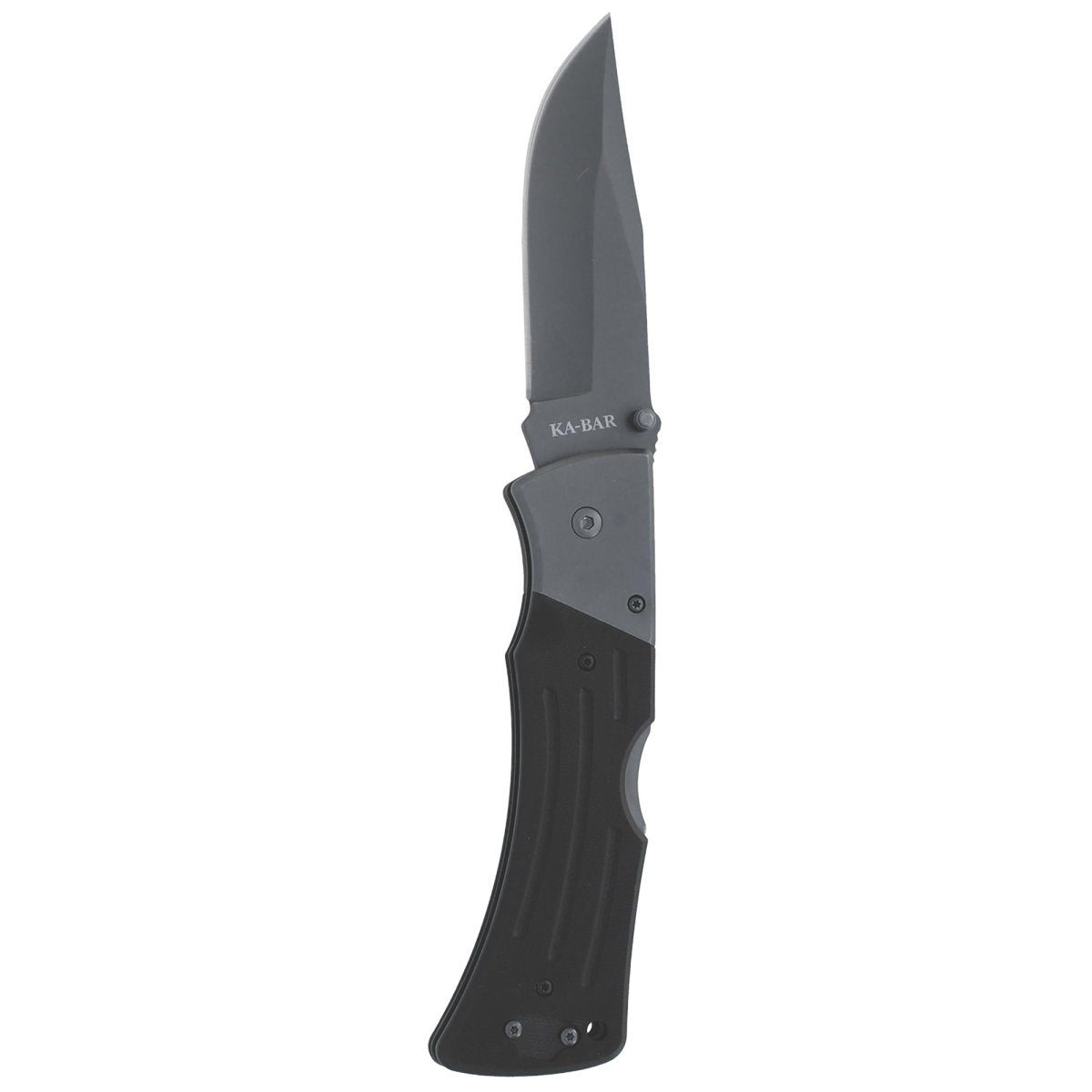 KA - BAR 3.938" Folder Blade G10 Mule Knife w/ Reversible Pocket Clip - Black - Forza Sports