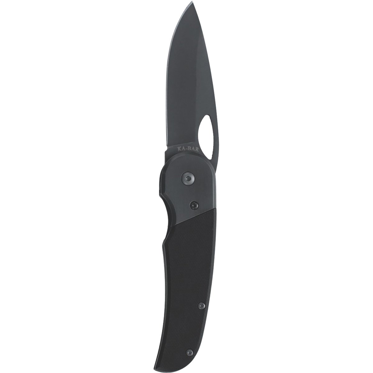 KA - BAR 2.875" Blade Tegu Folder Knife w/ Pocket Clip - Black - Forza Sports