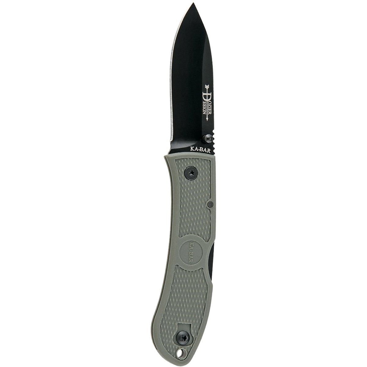 KA - BAR 3" Blade Folding Hunter Knife - Foliage Green - Forza Sports