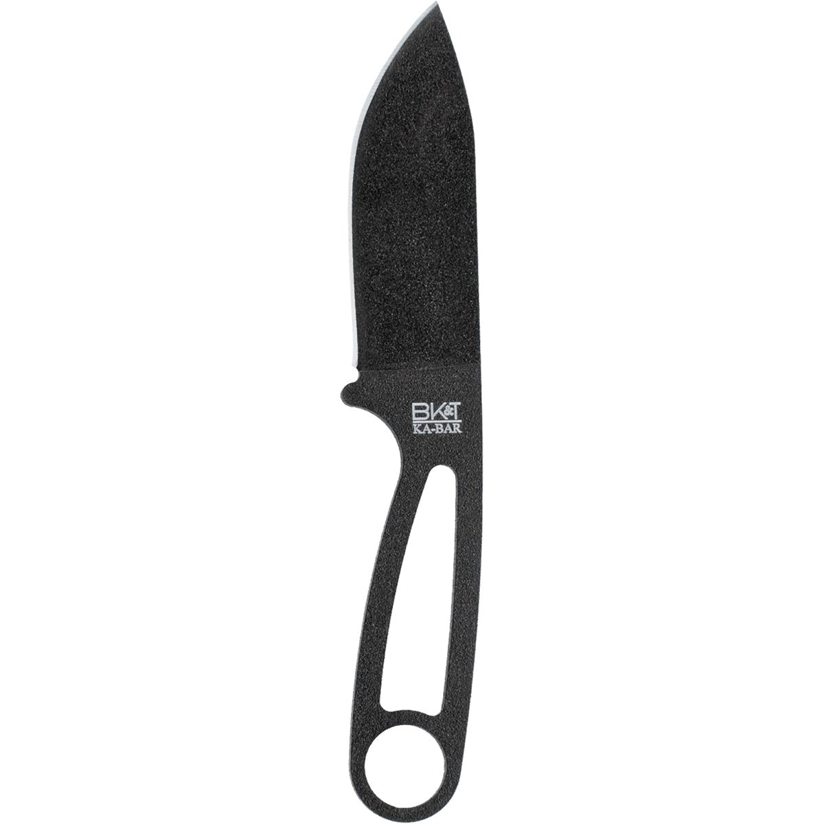KA - BAR 3.25" Fixed Blade Becker Eskabar Knife w/ Sheath and Cord - Black - Forza Sports
