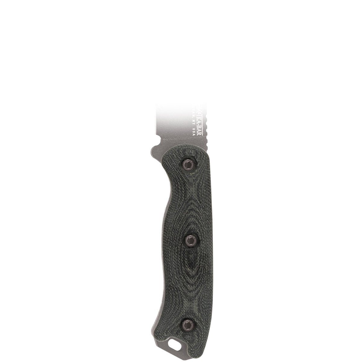 KA - BAR Becker Micarta Handle Set for Short Becker Knives - Black - Forza Sports