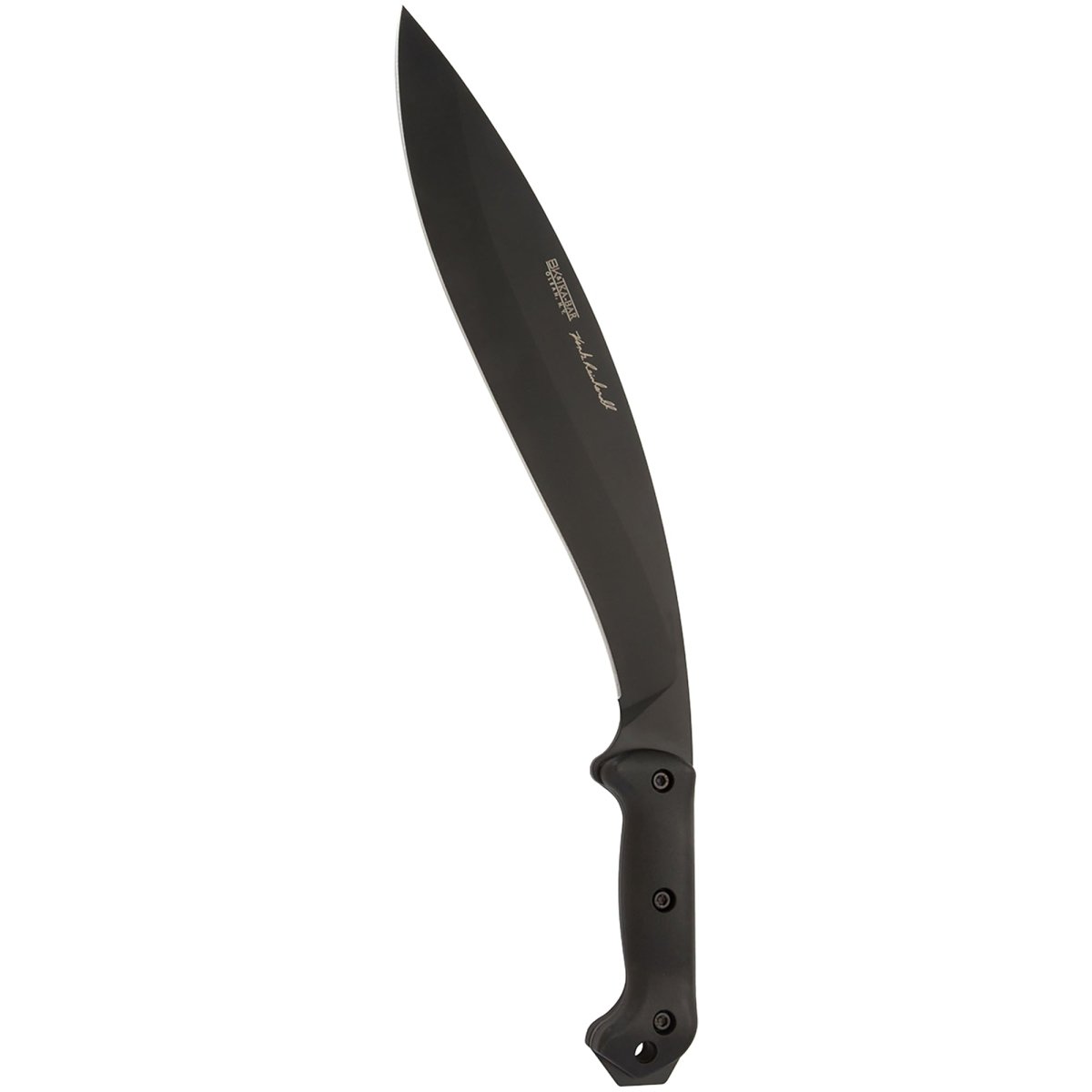 KA - BAR 13.25" Straight Edged Blade Becker/Reinhardt Kukri Knife w/ Sheath - Black - Forza Sports