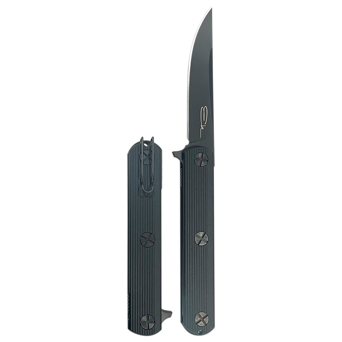 KA - BAR 4" Ek Folding Knife - Black - Forza Sports