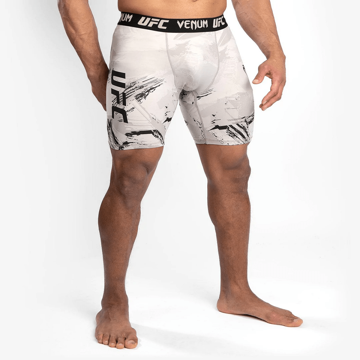Venum UFC Authentic Fight Week 2.0 Vale Tudo Shorts - Black/Sand - Forza Sports