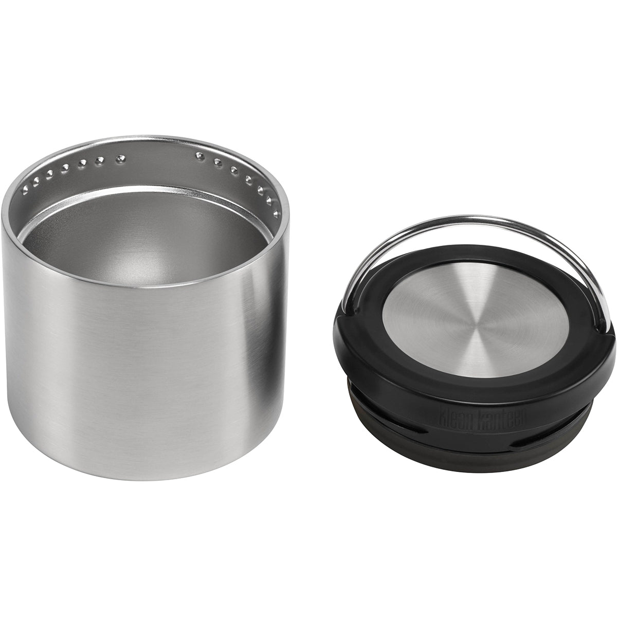 Klean Kanteen Brushed Stainless Steel TKCanister with Insulated Lid - Forza Sports