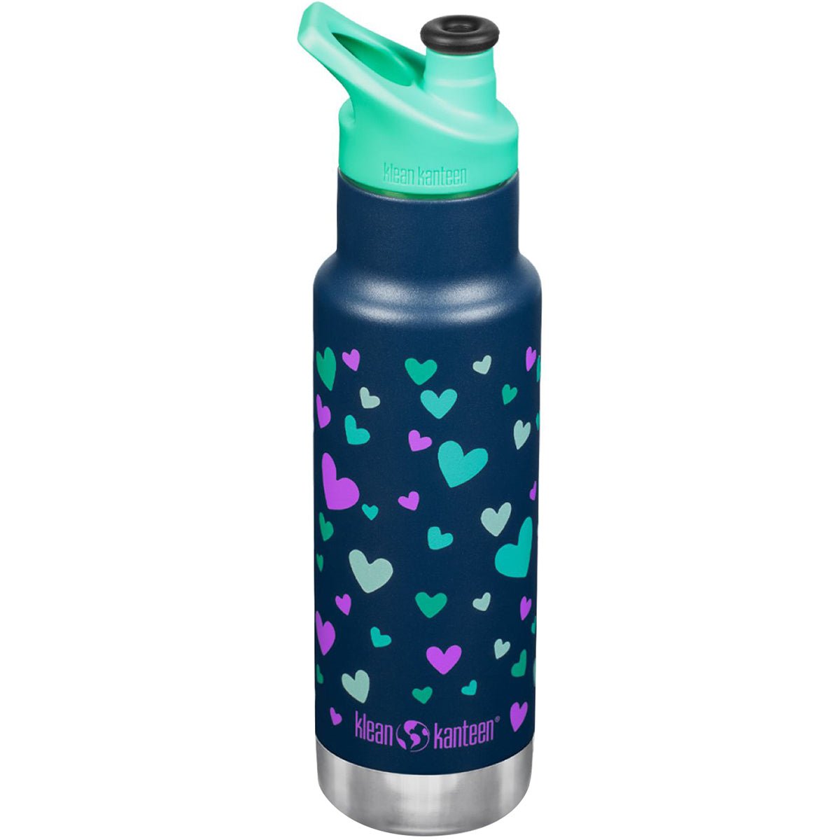 Klean Kanteen 12 oz. Kid's Classic Insulated Narrow Bottle with Sport Cap - Forza Sports