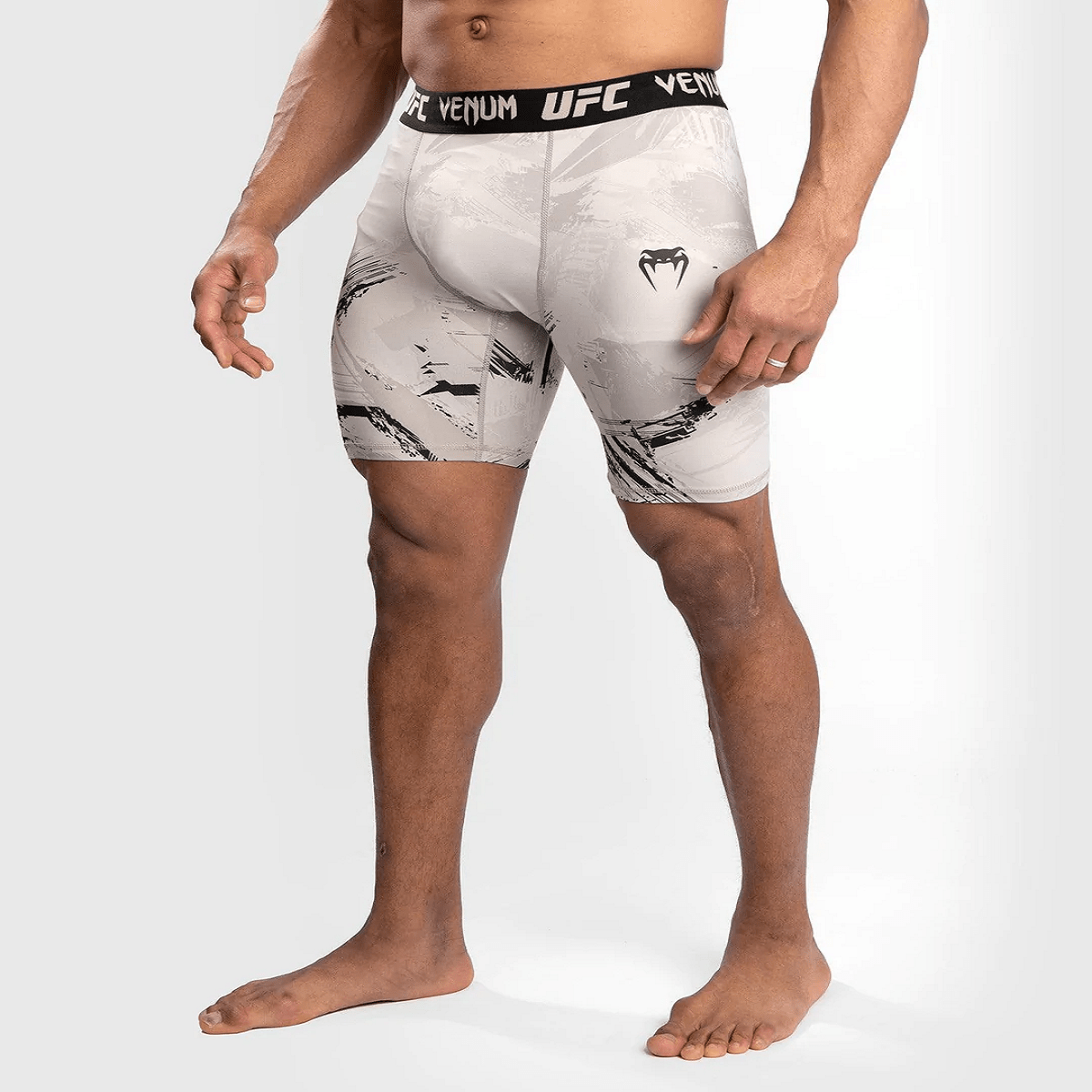 Venum UFC Authentic Fight Week 2.0 Vale Tudo Shorts - Black/Sand - Forza Sports