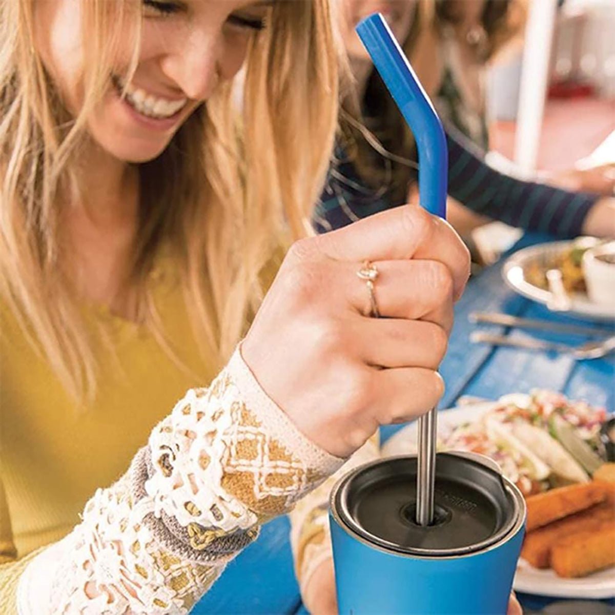 Klean Kanteen Straw Lid - Black - Forza Sports