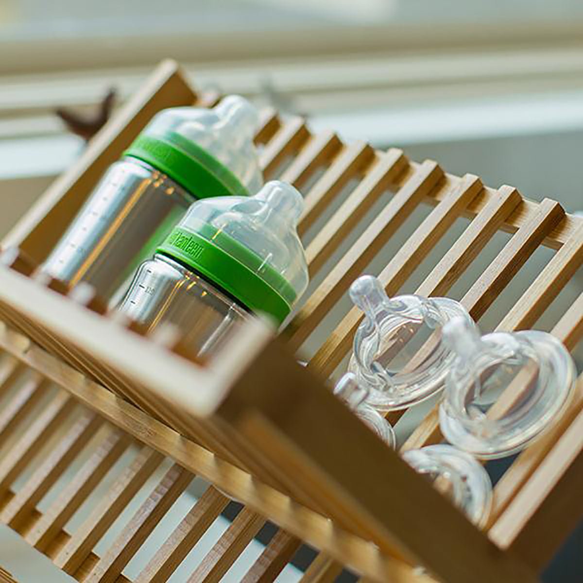 Klean Kanteen Fast Flow Baby Bottle Nipples (2 Pack) - Clear - Forza Sports