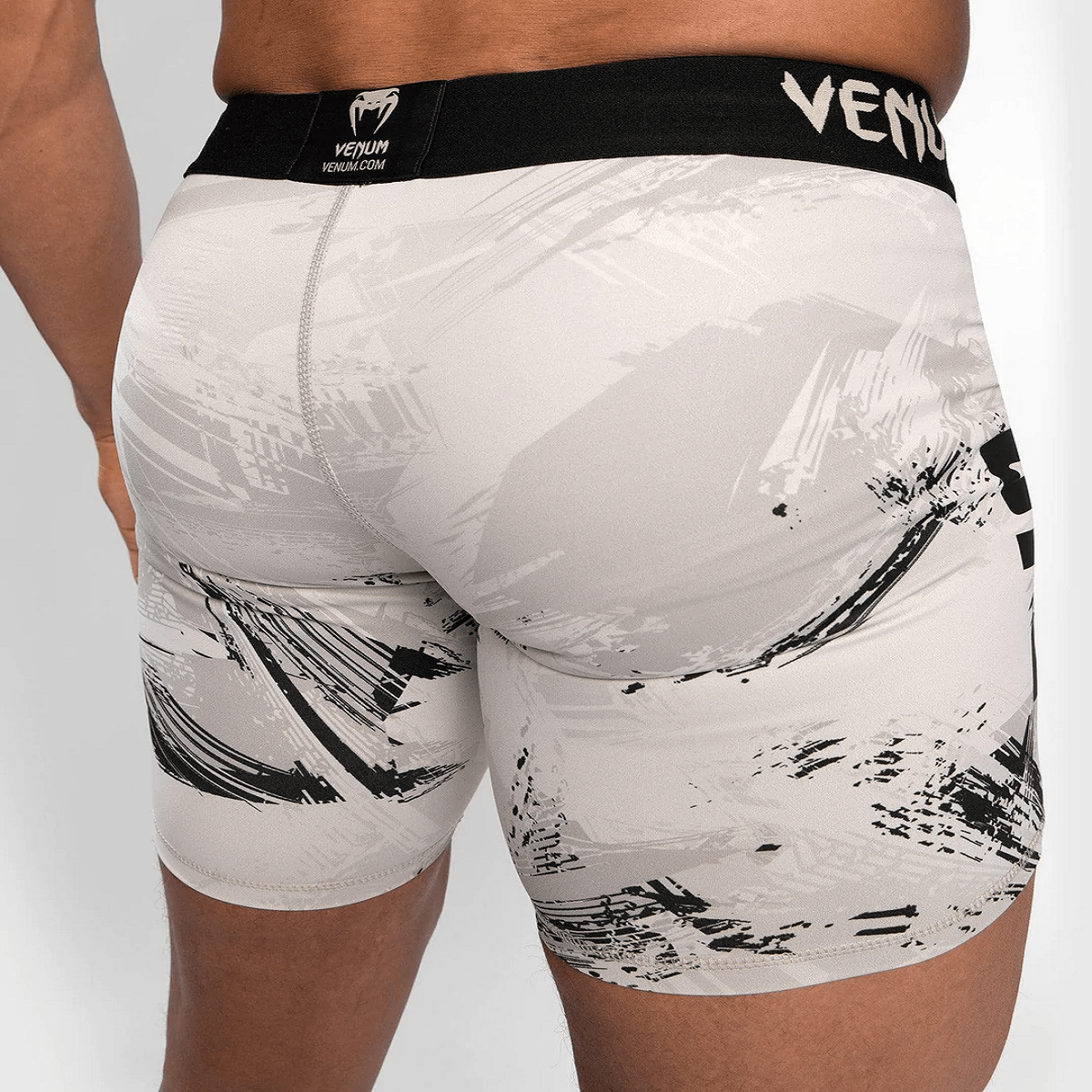Venum UFC Authentic Fight Week 2.0 Vale Tudo Shorts - Black/Sand - Forza Sports