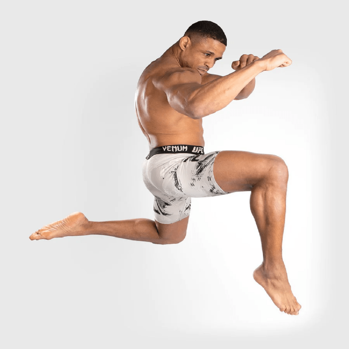 Venum UFC Authentic Fight Week 2.0 Vale Tudo Shorts - Black/Sand - Forza Sports