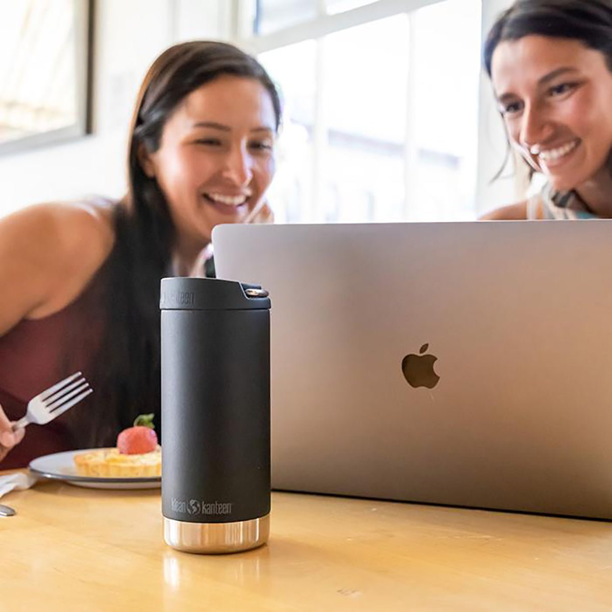 Klean Kanteen 12 oz. TKWide Insulated Stainless Steel Bottle with Cafe Cap - Forza Sports